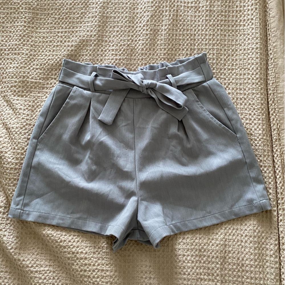 Paper Bag Tie Shorts
